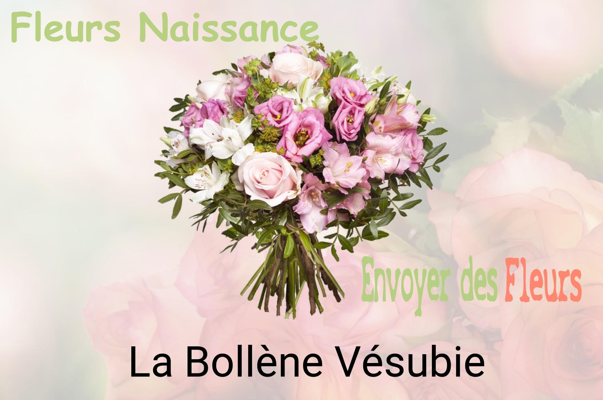Bouquet de fleurs de naissance livré à La Bollène-Vésubie